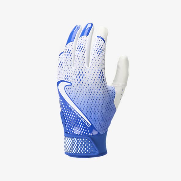 Blue Gloves and Mitts. Nike